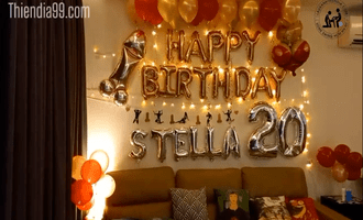 Sinh nhật tuổi 20 đáng nhớ của em Stella với tiệc thác loạn